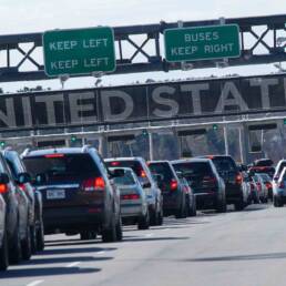 US border crossing