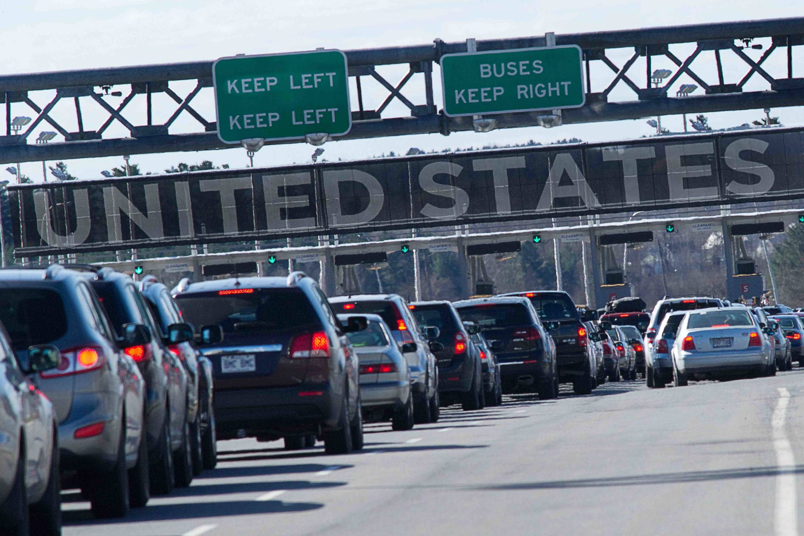 US border crossing