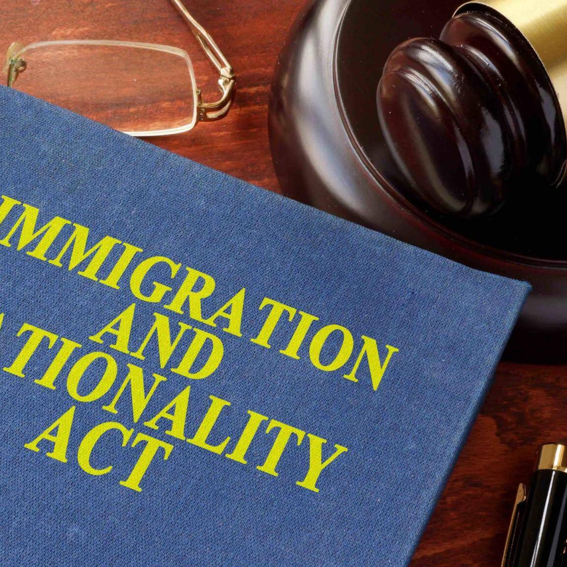 Book with title Immigration and Nationality Act (INA).