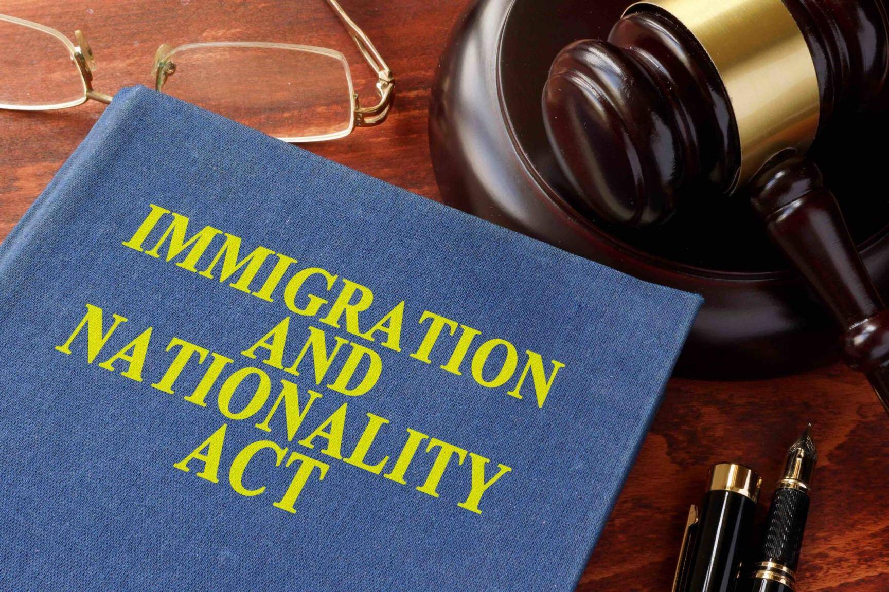 Book with title Immigration and Nationality Act (INA).