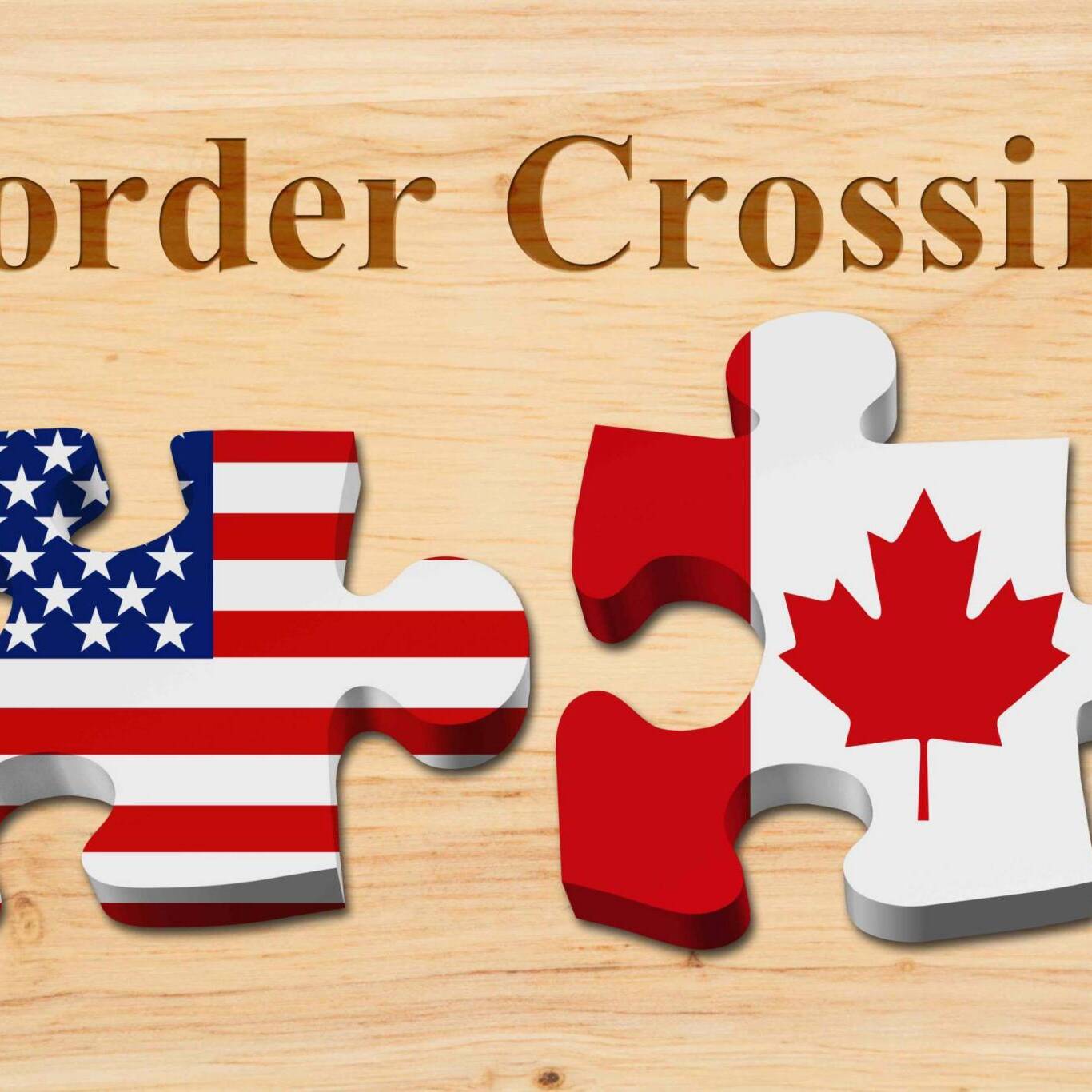 Americans crossing the Canadian border