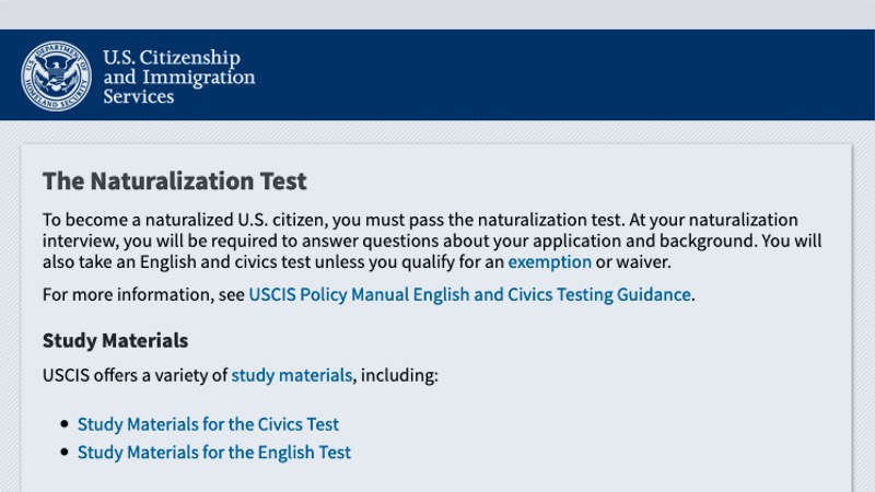 USCIS Announces Plans to Improve the Naturalization Test | Berardi  Immigration Law