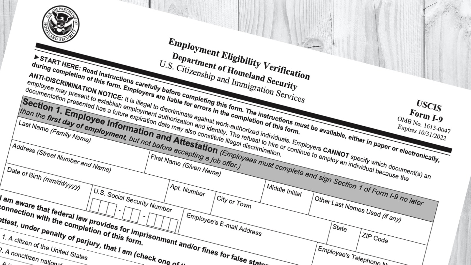 Dhs Announces Form I 9 Requirement Flexibility Berardi Immigration Law