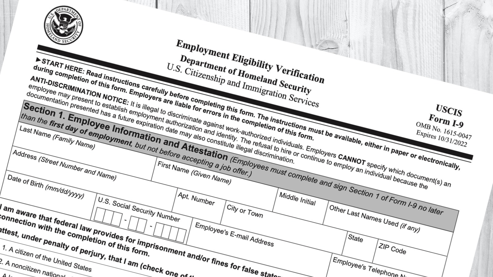 DHS Announces Form I-9 Requirement Flexibility | Berardi Immigration Law