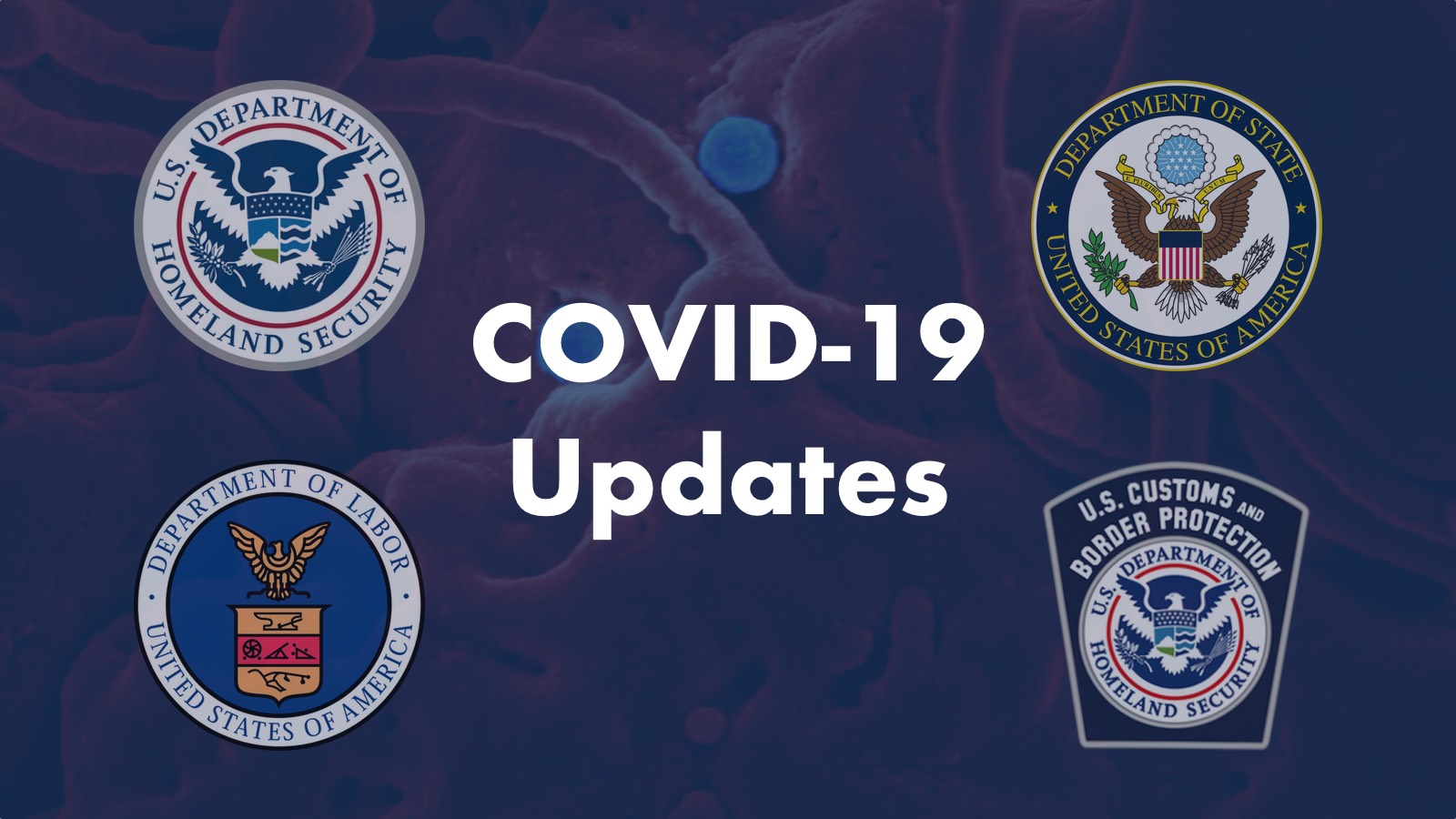 Immigration Updates from USCIS, CBP, DOS, and DOL due to COVID19