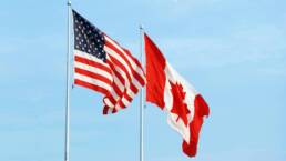 bil us canada flags