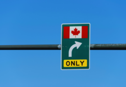 canadian border