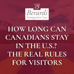How Long Can Canadians Stay