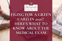 2026 Green Card Medical Exam