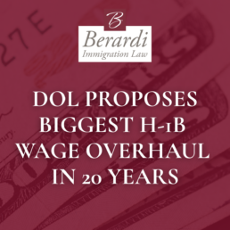H1B Wage Overhaul