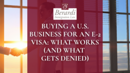 Buying a US Business