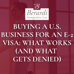 Buying a US Business