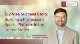 E 2 Visa Success Story Building a Professional Sports Platform in the United States