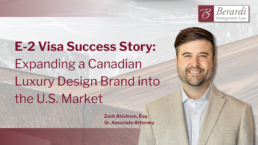 E 2 Visa Success Story Expanding a Canadian Luxury Design Brand into the U.S. Market