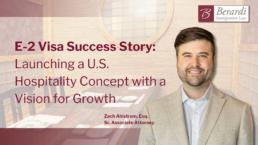 E 2 Visa Success Story Launching a U.S. Hospitality Concept with a Vision for Growth