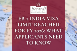 EB 2 India Visa Limit Reached