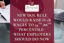 New DOL Rule Would Raise H 1B Wages