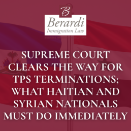 TPS Syria Haiti