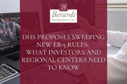 EB 5 DHS Proposal