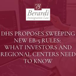 EB 5 DHS Proposal