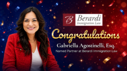 Gabriella Agostinelli Partnership Announcement