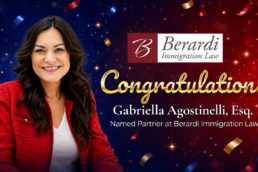 Gabriella Agostinelli Partnership Announcement