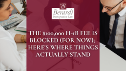 The $100,000 H 1B Fee Is Blocked (For Now); Here's Where Things Actually Stand