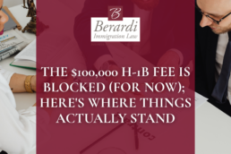 The $100,000 H 1B Fee Is Blocked (For Now); Here's Where Things Actually Stand