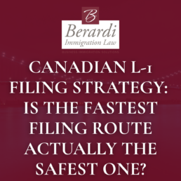Canadian L1 Filing Strategy Is the Fastest Filing Route Actually the Safest One