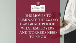DHS Moves to Eliminate 60 Day Grace Period