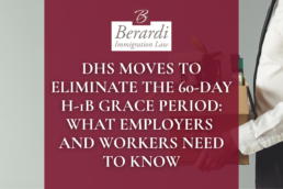 DHS Moves to Eliminate 60 Day Grace Period
