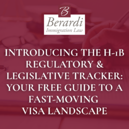 H1b Regulatory Tracker
