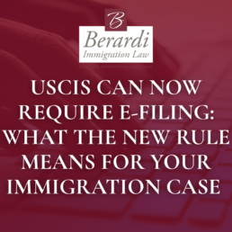USCIS Can Now Require E Filing What the New Rule Means for Your Immigration Case