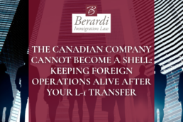 The Canadian Company Cannot Become a Shell