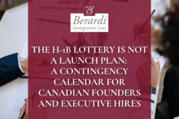 The H1B Lottery Is Not a Launch Plan