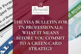 The Visa Bulletin for TN Professionals