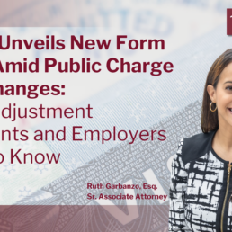 USCIS Unveils New Form I 485 Amid Public Charge Rule Changes